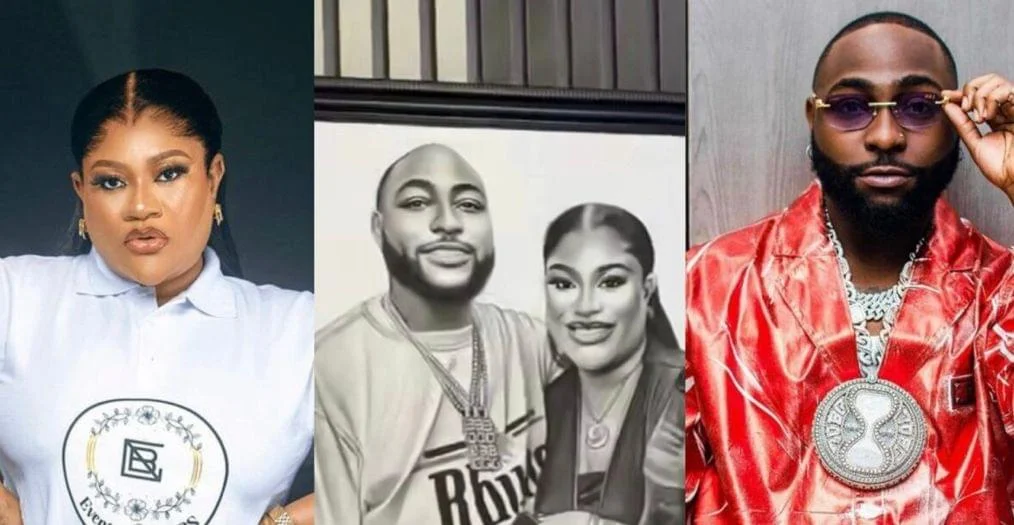 Actress Nkechi Blessing knocked for ‘Idolizing’ Davido’s Image in her bedroom