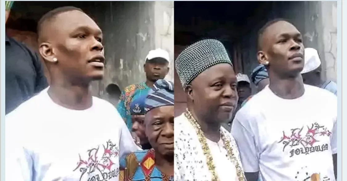 Kick-boxing champion, Israel Adesanya visits popular Yoruba land, to be awarded chieftaincy title November