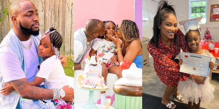 Davido’s daughter falls sick