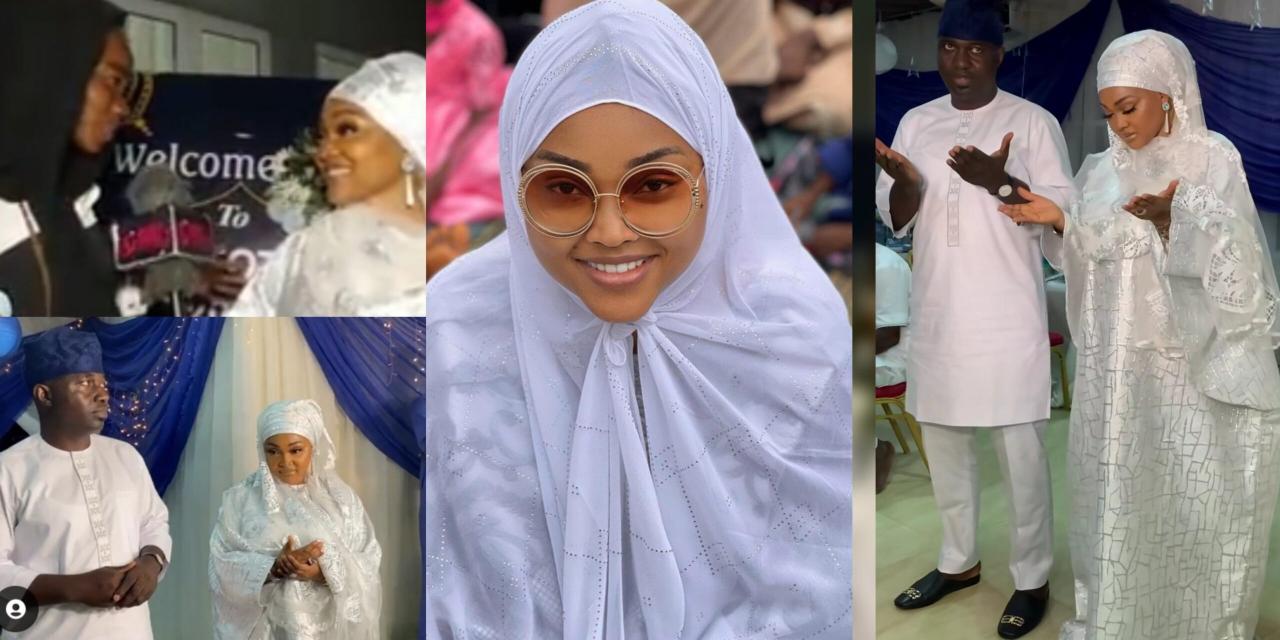 Actress Mercy Aigbe schooled over her new muslim name ‘Hajia’