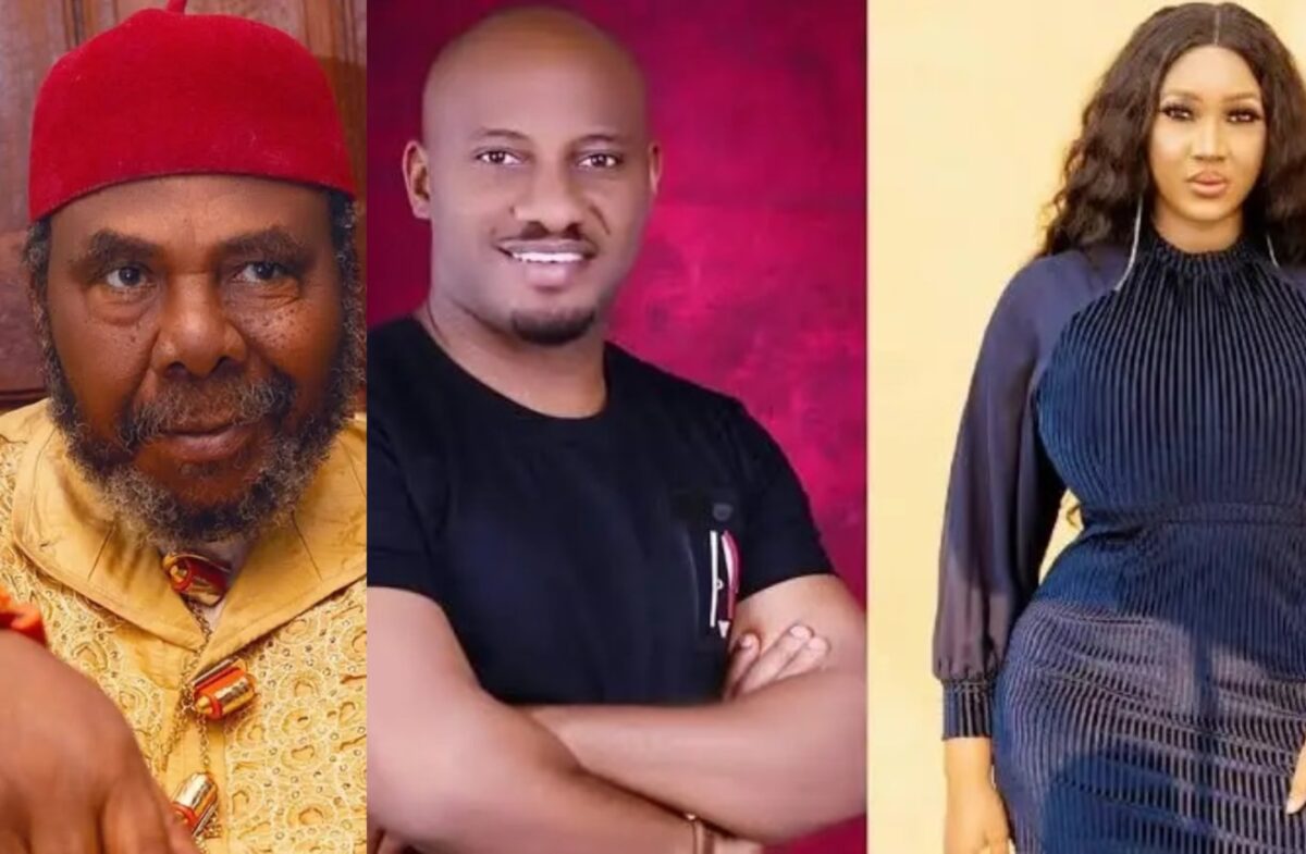 Legendary actor Pete Edochie dragged over son’s constant marital issues