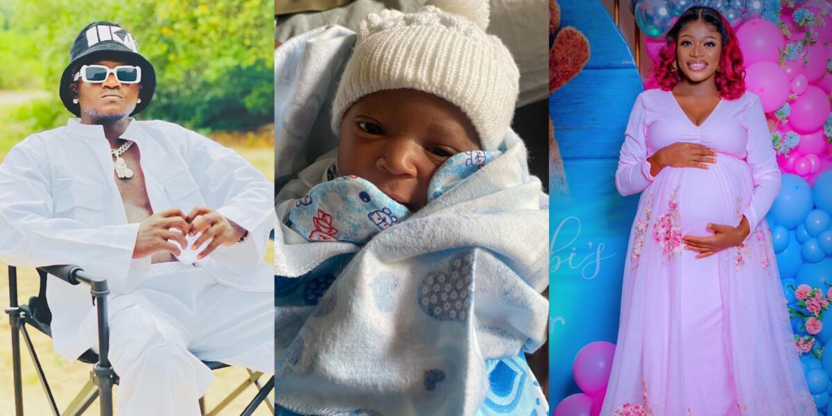 Controversial singer Portable welcomes 5th child with nollywood actress