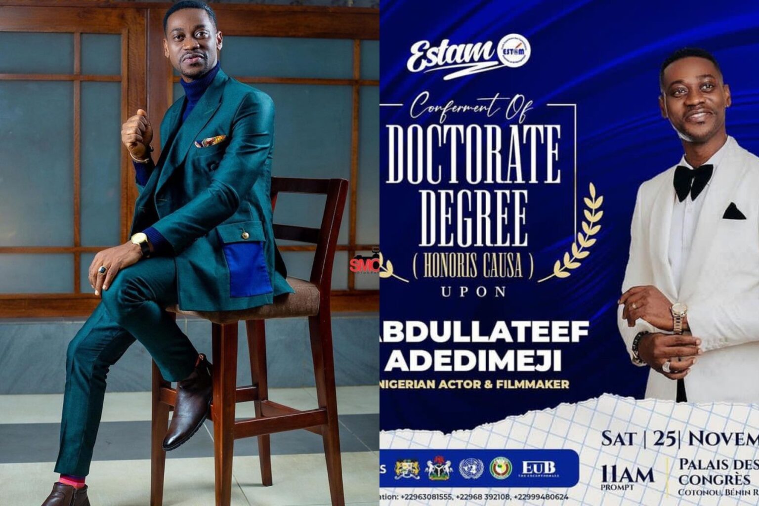 Actor Lateef Adedimeji to be honored with PhD degree