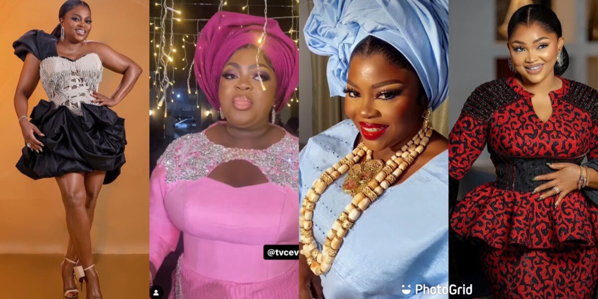 Actress Funke Akindele part ways with Eniola Badmus, Bimbo Thomas