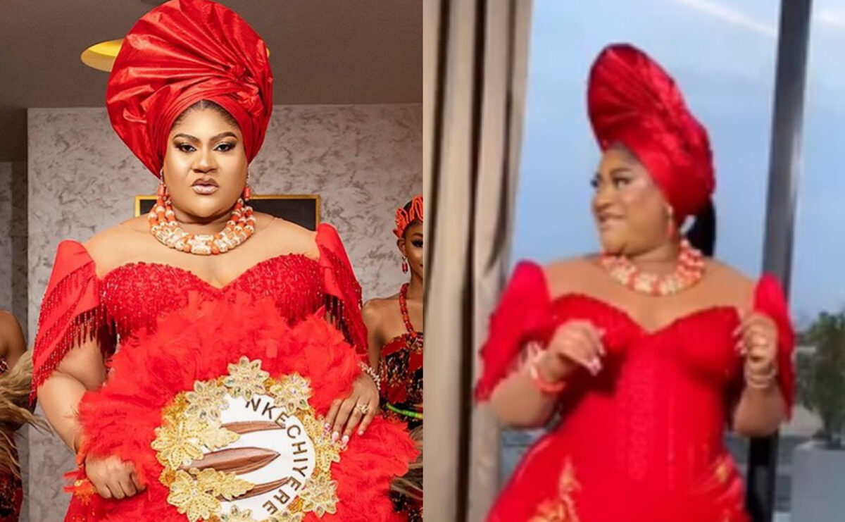 Actress Nkechi Blessing risks death in N1.5m dress