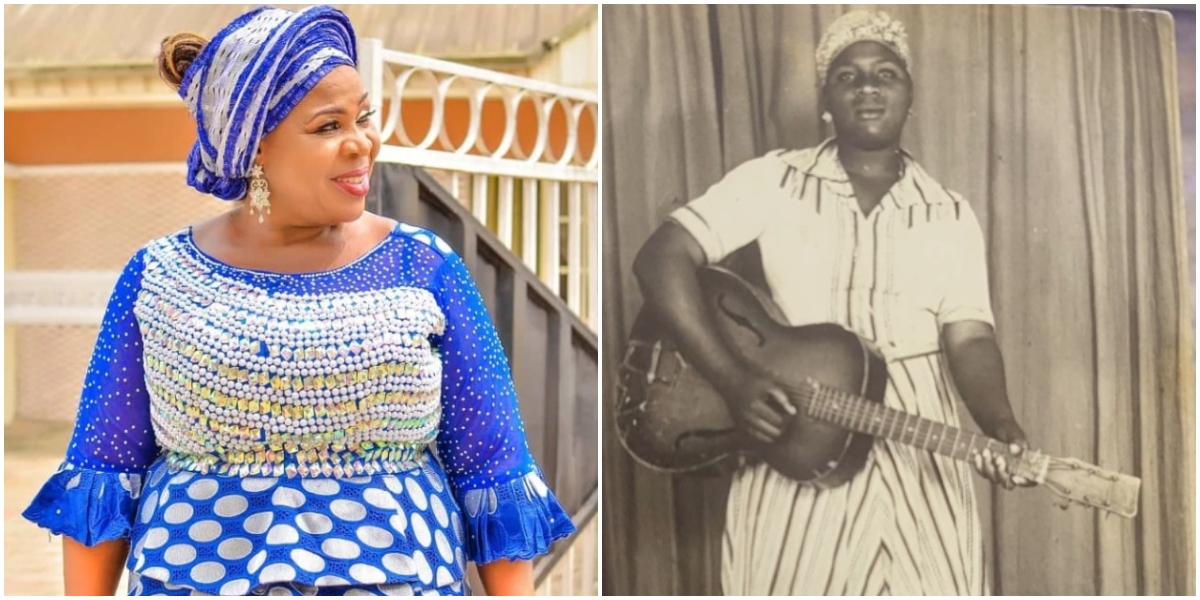 Yoruba actress Madam-Saje wow fans with amazing throwback photo of her 20s