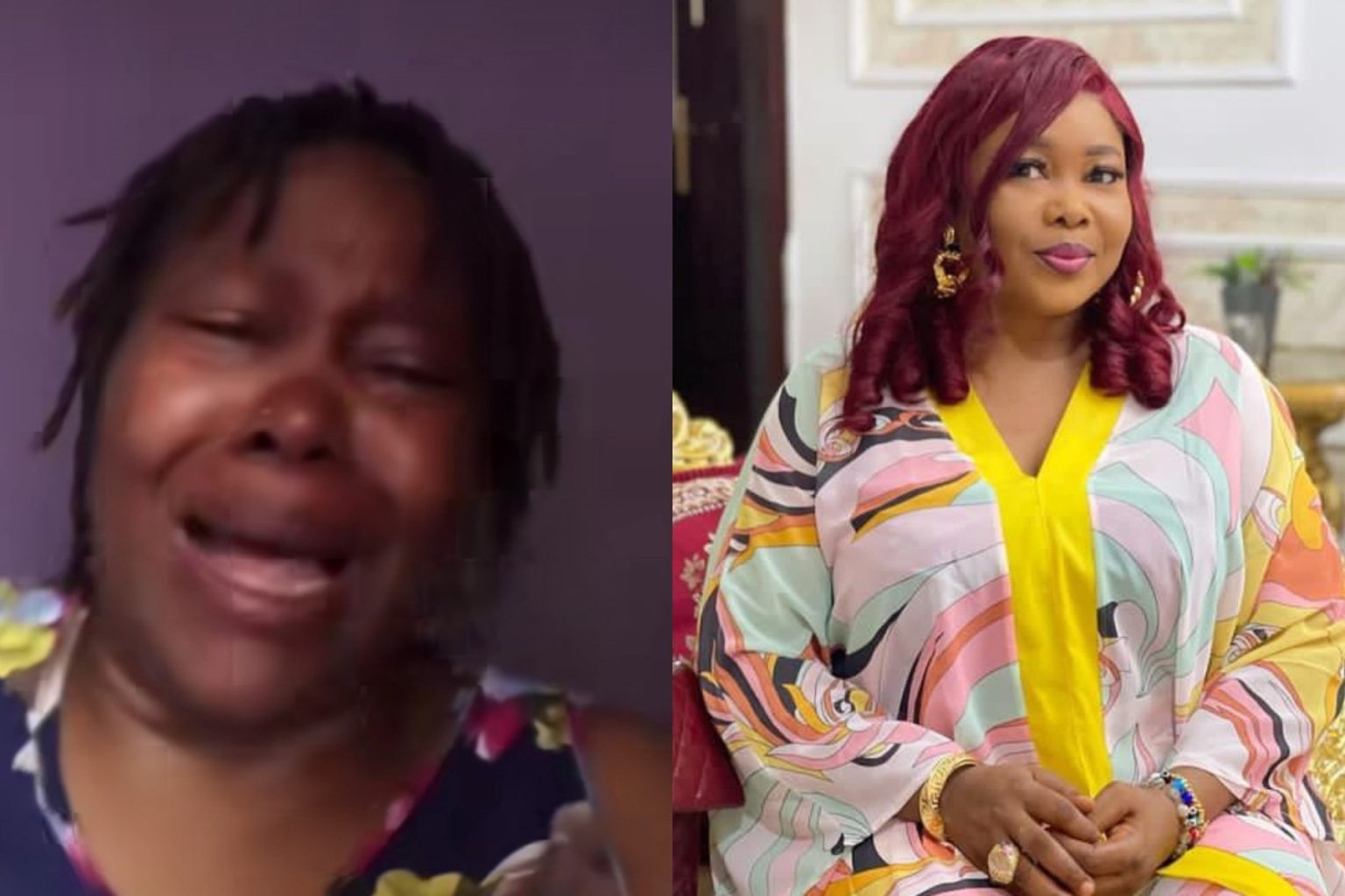 Hurray! Actress, Toyin Alausa cries as she becomes latest grandmother