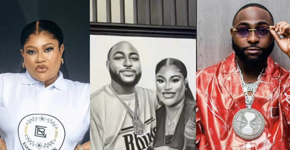 Actress Nkechi Blessing knocked for ‘Idolizing’ Davido’s Image in her bedroom