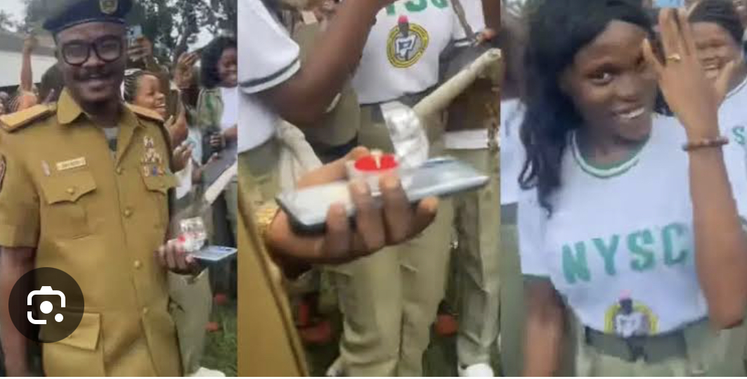 Say Yes!!! NDLEA Official Proposes To Youth Corps Member (Watch Video)