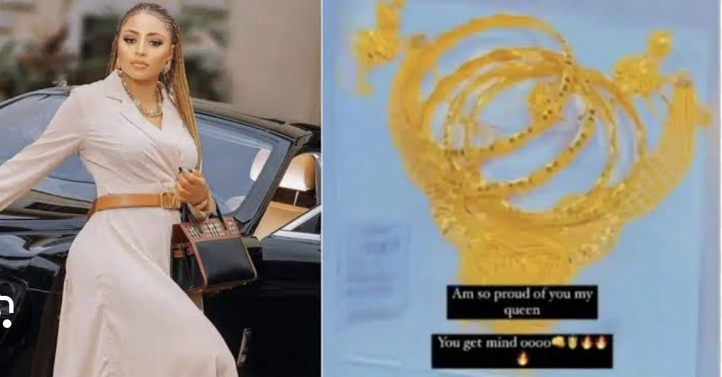 Amidst hardship, actress Regina Daniel buys N9.6M jewelry (Watch Video)