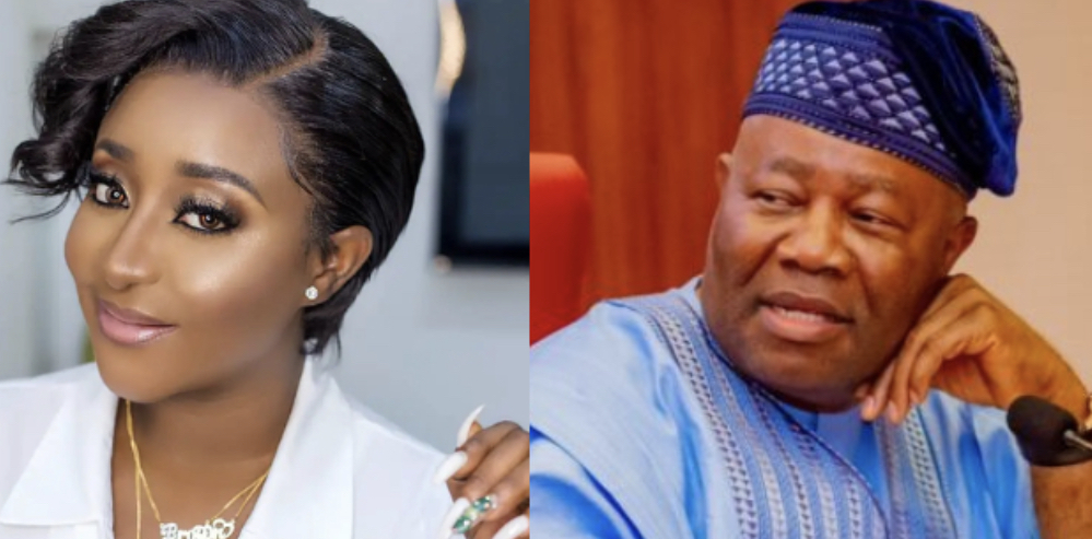 Actress Ini Edo reacts over claims of being Godwin Akpabio’s sexual  partner