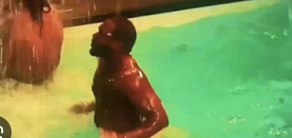 (Video)Housemate Escapes Death During BBNaija’s Pool Party