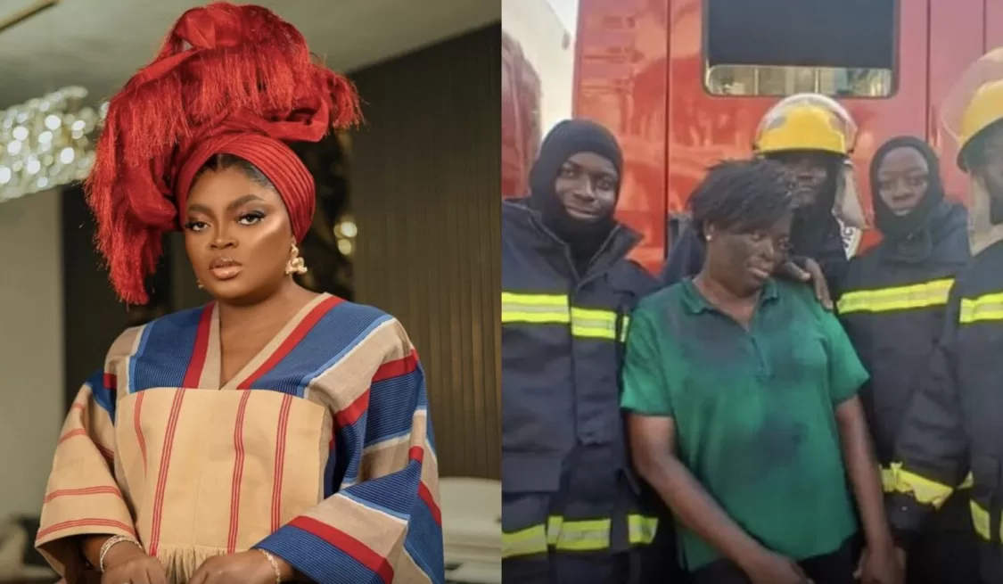 Actress, Funke Akindele emotional as she remembers her hard times