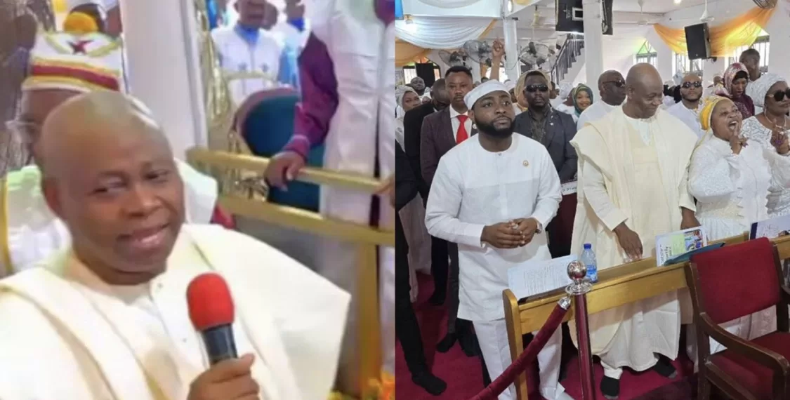 Davido’s father donates eye-popping amount to C&S church in Lagos  ( Watch Video)