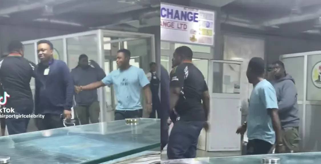 Pop Star, Wande Coal Scolds Street Boys Allegedly Begging Him For Money At Lagos Airport (Watch Video)