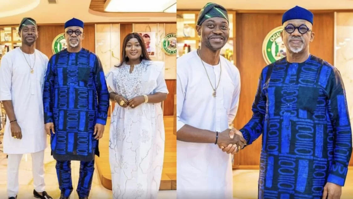 (Watch Video) Actor Lateef Adedimeji cements relationship with Ogun governor, Dapo Abiodun, states reason