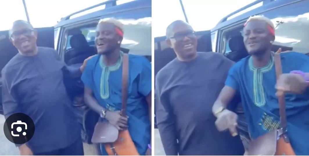 Portable meets Peter Obi, narrates experience with LP presidential candidate  (Watch Video)