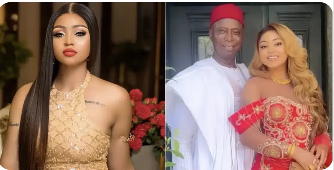 “60 years last 2 mins” – Ned Nwoko warns wife, Regina Daniels over ‘go harder’