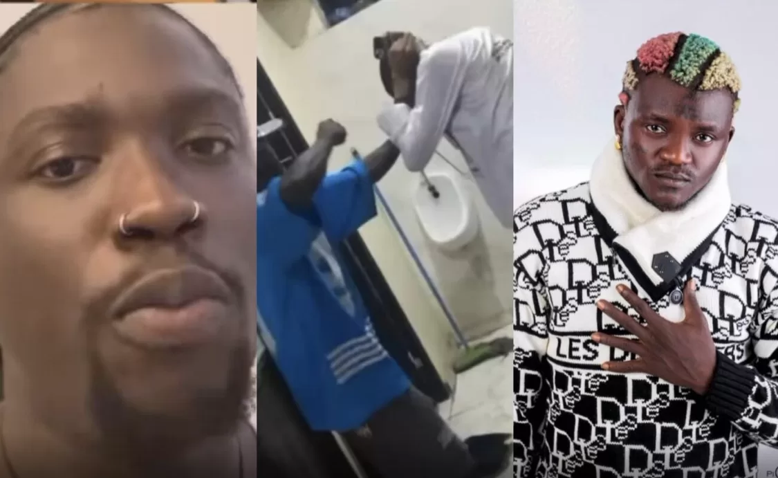 VDM calls for Portable’s arrest, as singer caught beating a man in the toilet (Watch Video)