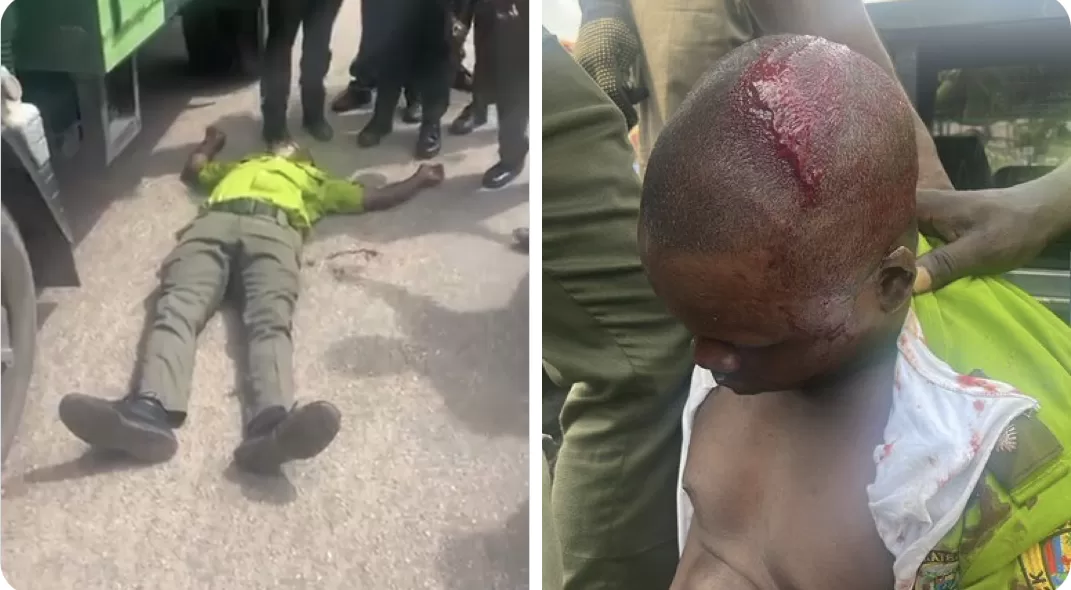 Army officer beats KAI to stupor in Lagos (Watch Video)