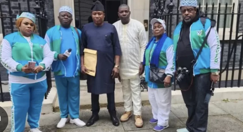 Sunday Igboho Steps Up Yoruba Nation Agitation, Submits Petition To UK Prime Minister