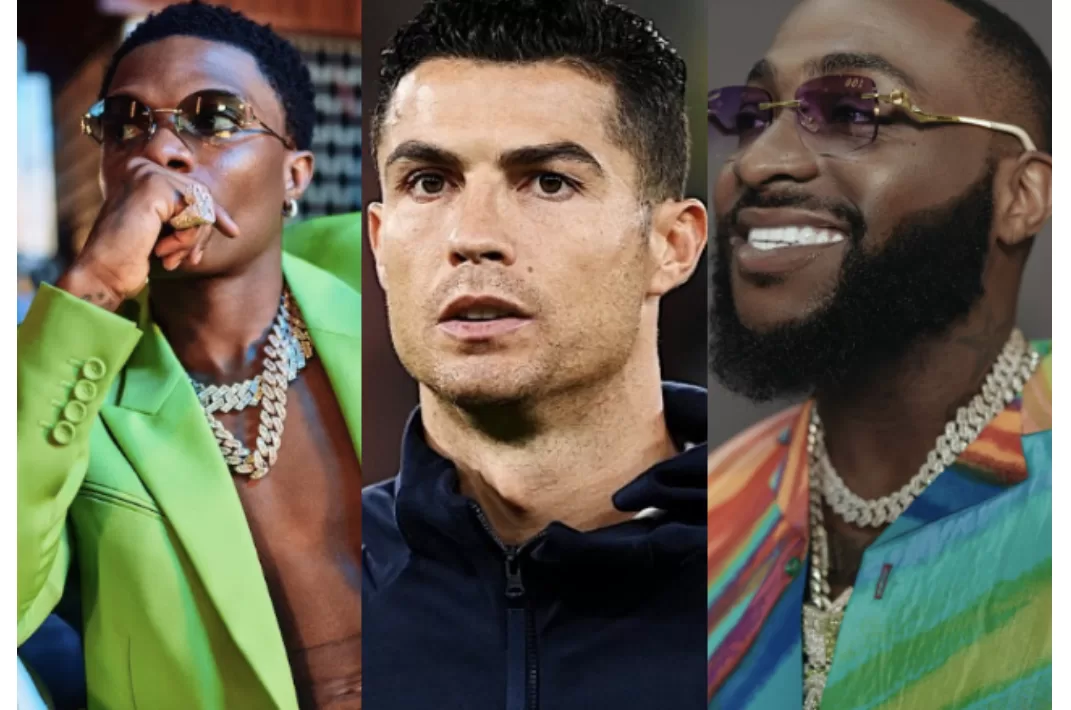 Ronaldo joins Wizkid, Davido debate