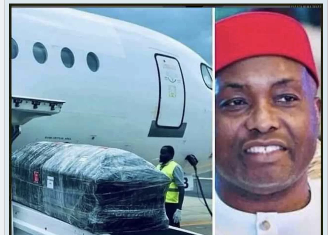 Senator Ifeanyi Ubah’s Corpse Arrives Nigeria For Burial