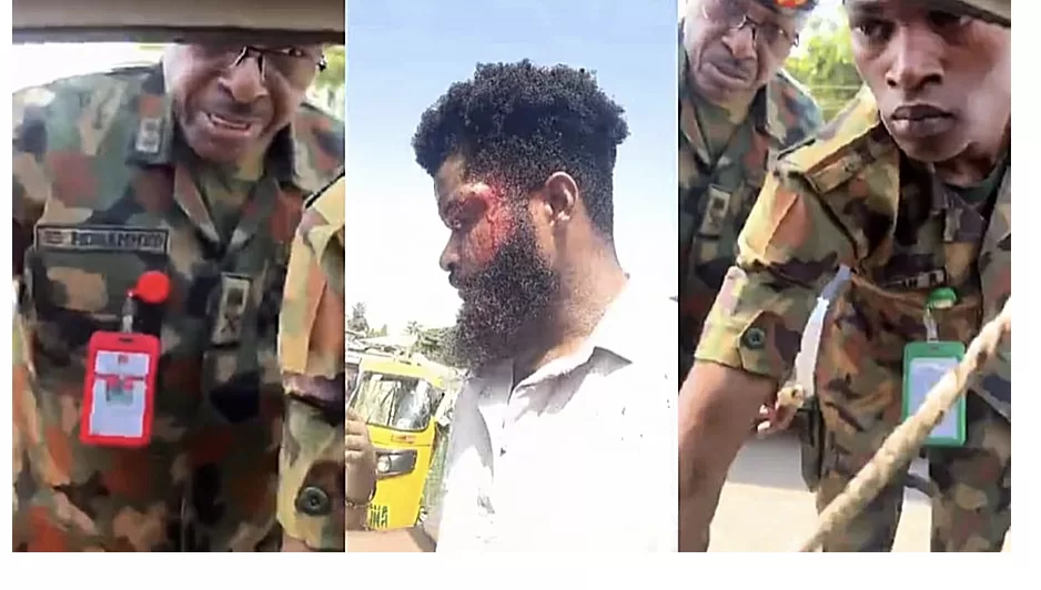 Acting COAS orders investigation into viral video of Major General assaulting a couple for ‘Overtaking Their Vehicle’ (Watch Video)