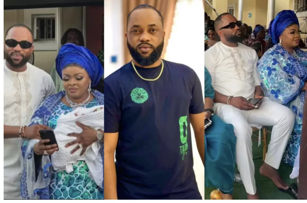 Actor Damola Olatunji quarried for performing ‘Daddy Duties’ at Dayo Amusan son’s naming ceremony