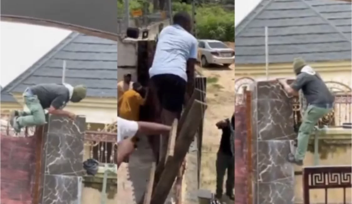 Man Cries Out As Police Officer Invades Home Without Warrant, Climbs Fence And Accuses Him Of Fraud (Watch Video)