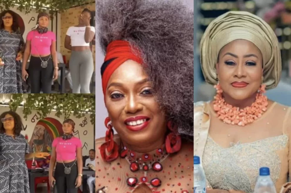 Late Fela’s Daughter, Yeni Kuti Knocks Actress Ngozi Ezeonu For Condemning Ladies Over Their Outfit To An Audition (Watch Video)