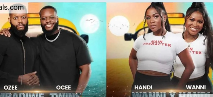 Two sets of twins spotted in BBNAIJA house as season nine begins tonight